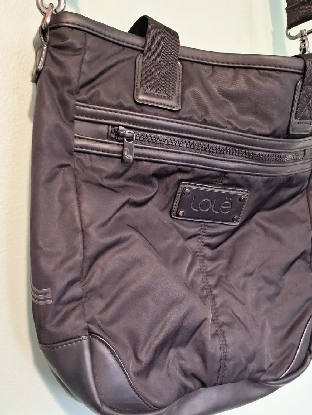 Lole Black Side Slung Purse - Picture 3 of 6